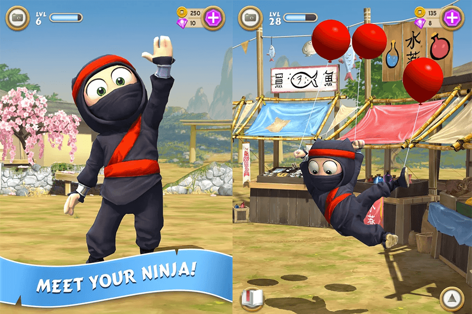 CLUMSY NINJA – THE PET YOU CAN&#39;T FORGET! - AppsListo