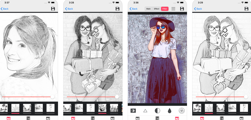 Sketch Effect  Photo Editor by Isabel Zaballos