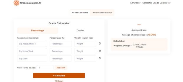 Grade Calculator AI