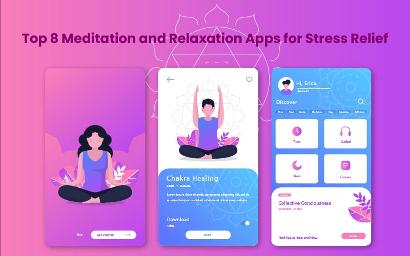 Top 8 Meditation and Relaxation Apps for Stress Relief