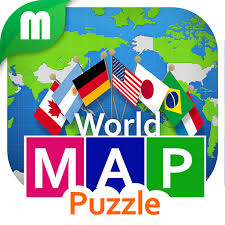 Puzzle Game for Kids: World Map