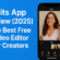 Edits App Review 2025 – Free video editor for creators with AI tools, green screen, and 4K export.