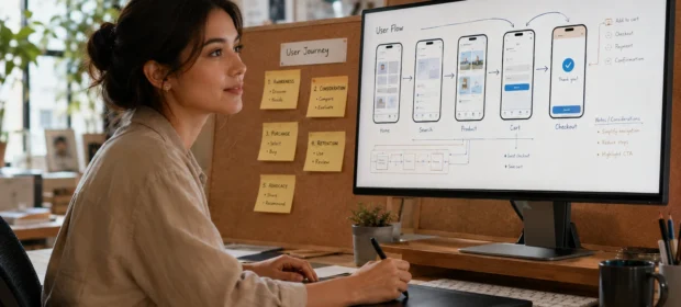 UX design in app development