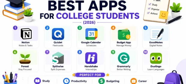 Top 10 Best Apps for College Students in 2026