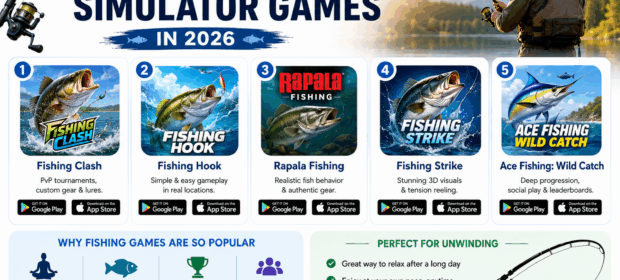 Top 5 Fishing and Angling Simulator Games 2026