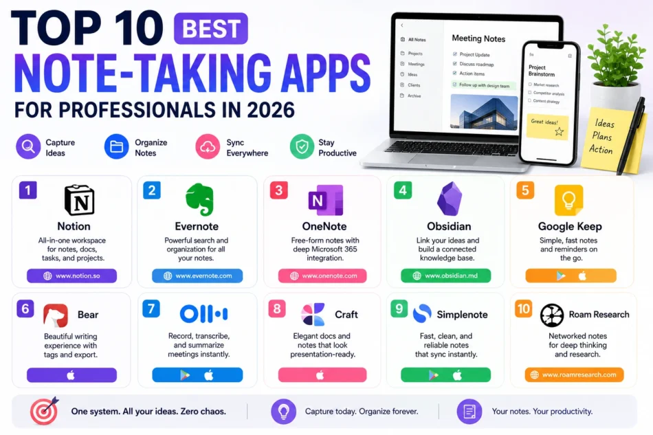 notetaking apps