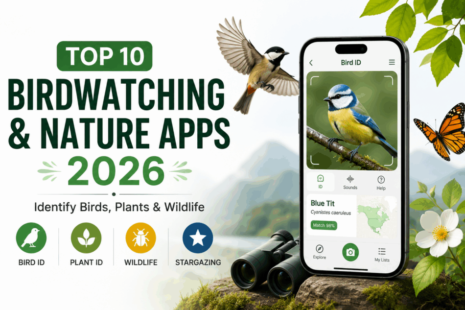 Top 10 Best Birdwatching and Nature ID Apps 2026