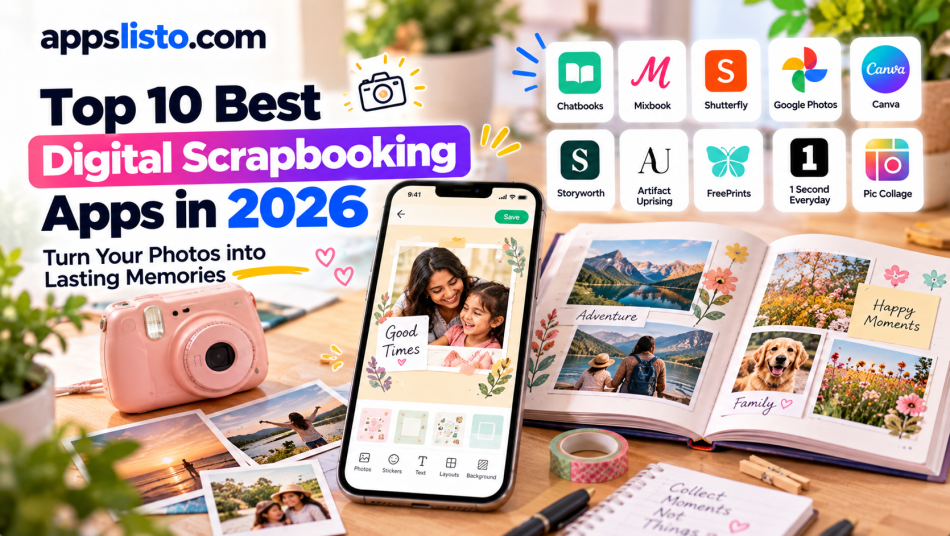 Digital Scrapbooking Apps for Memories