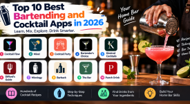 Top 10 Best Bartending and Cocktail Apps in 2026