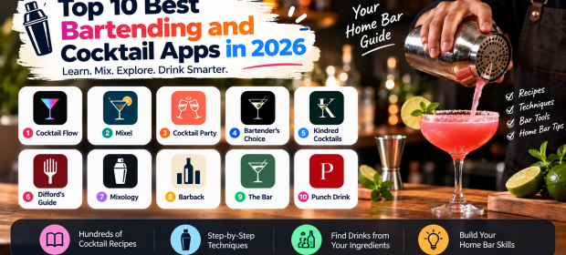 Top 10 Best Bartending and Cocktail Apps in 2026